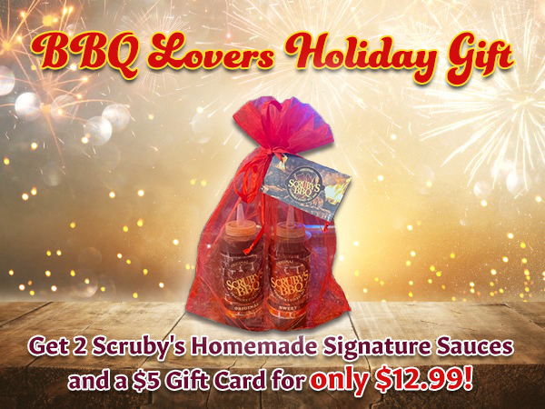 BBQ Lovers Holiday Gift Scrubys 2023