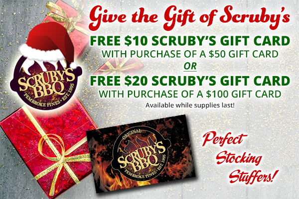 Holiday Scrubys Giftcards 2023